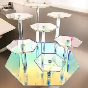 Versatile Showcase, Clear Acrylic Display Stand,for Dolls, Cosmetics, Collectibles, Spices, Jewelry,Ideal for Valentine's Day Gifts, Retail Displays, Home Organization Rack