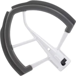 Flex Edge Beater for Kitchen Aid Mixer 6 Quart Bowl-Lift Stand Mixer Bowls, 6 QT Flat Edge Beater with Flexible  Edges Bowl Scraper