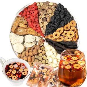 Kidney Tea Ginseng Ten Treasure Tea - 10 Precious Ingredients, Ginseng Five Treasures Tea Bag, Chinese Kidney Care Herbal Tea, Zhu Gen Wubao Cha for Men & Women (10 bags)