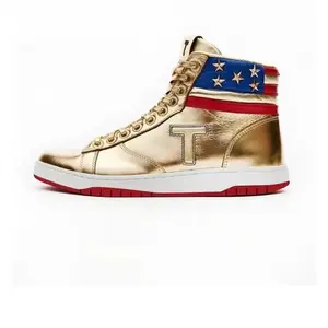 Trump 1’s USA High Top Sneakers Running Athletic Sports Shoes Trainer Walking Shoes Training Runner Footwear Casual Stylish Comfort