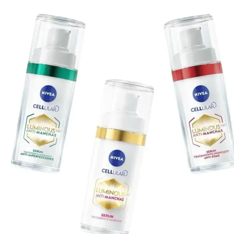 NIVEA LUMINOUS630 SERUM FACIAL 30ML Naturally Radiant Glow Serum for All Skin Types Including Sensitive Skin Unifies Tone & Increases Luminosity, Brighten Skin Tones, Dark Spot Brightening