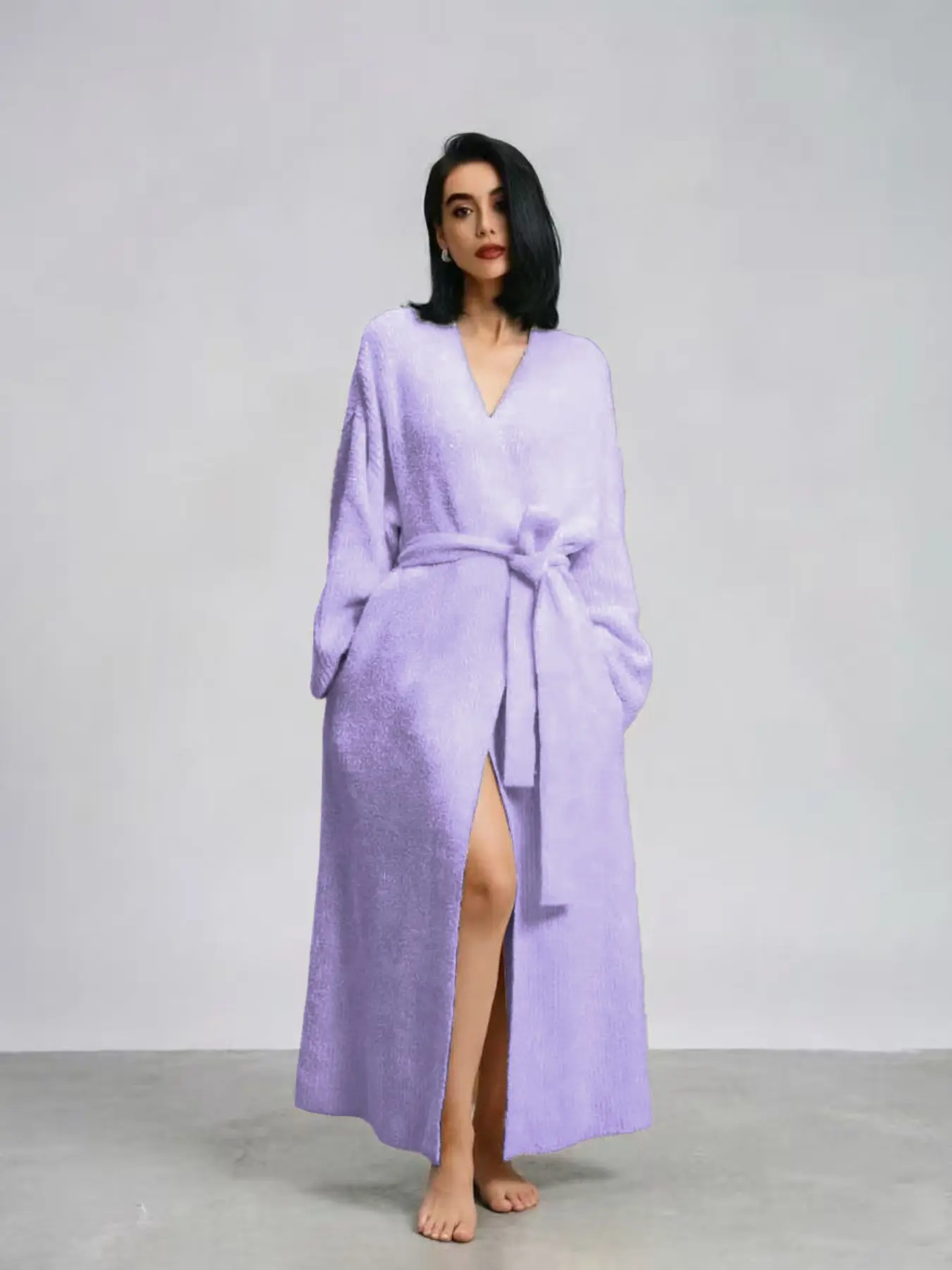 thermal dressing gown ladies Ladies Thermal Dressing Gown | Heat Holders | Fleece Lined for Winter | No  Hood