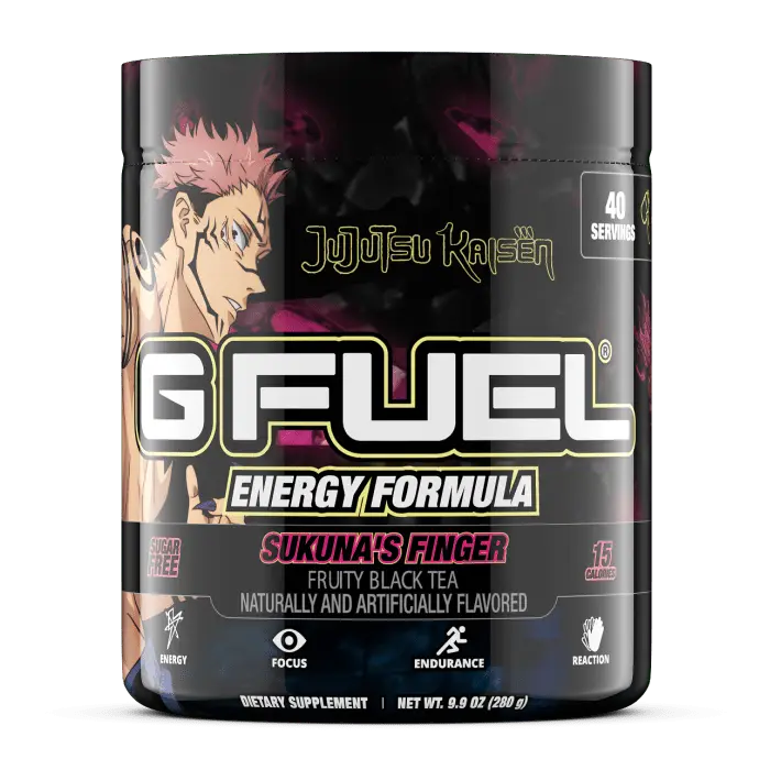 G FUEL x Jujutsu Kaisen Powdered Energy Formula Collection | Sukuna's Finger | Gojo's Domain Expansion | Yuji Itadori's Black Flash
