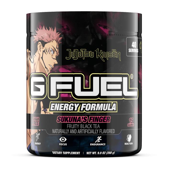 G FUEL x Jujutsu Kaisen Powdered Energy Formula Collection | Sukuna's ...