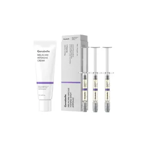 Genabelle Tone Turn Around Set - Melacare Intensive Cream 50ml & Melacare Spicule Toning Shot Ampoule 1ml *3, Underarm and Elbow Care, Hydrating, Summer body Ready