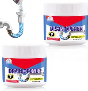 BELL BIRDCrystal Lye Drain Opener,Pipeline Dredging Agent, Lye Sodium Hydroxide-Unclogging Action for Use,& -520G