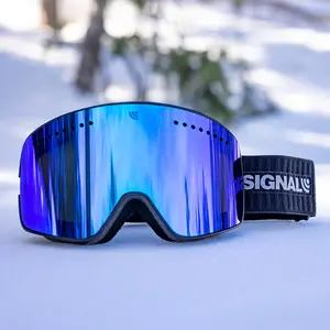 Signal Magnetic Snow Goggle with Blue and Yellow Lens