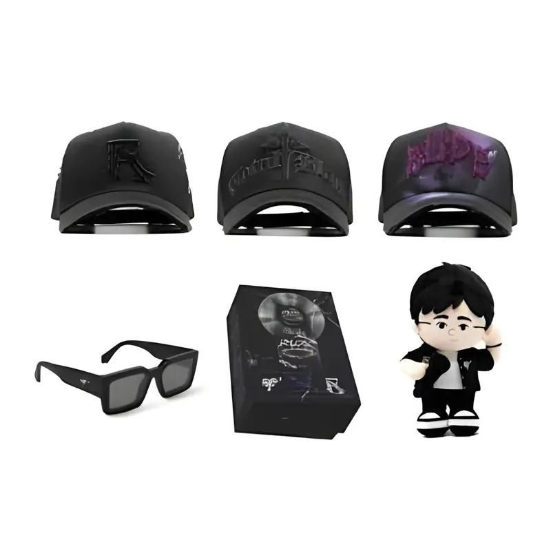 Tombochio Rude Awakenings Hat Gorra Full Set Bundle Original 3 Gorras Tomboniño Lentes
