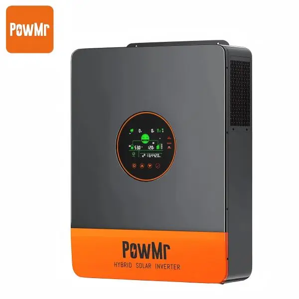 PowMr 5000W Output Solar Inverter - 48Vdc to 110Vac, 5200W Split-Phase, Built-in 100A MPPT Controller, Max.PV Input 6KW 500VOC, Supports 6-Unit Parallel & Batteryless Operation