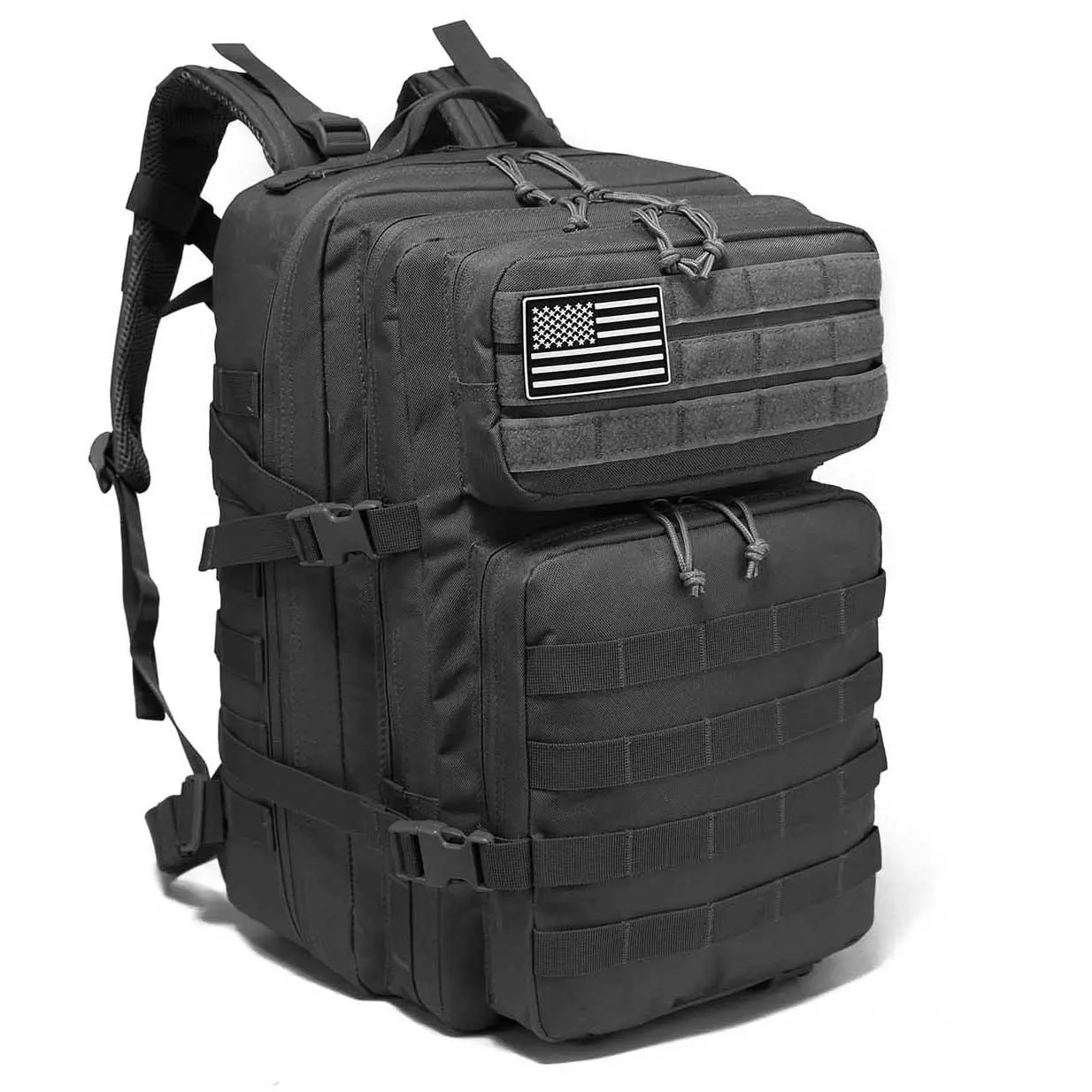 45L Military Tactical Backpack, Molle Army Assault Pack, 3 Day Bug Out Bag, Hiking Trekking Rucksack, Outdoor Travel Backpack, Backpack For Hiking, Multi Purpose Rucksack, Durable Outdoor Hiking