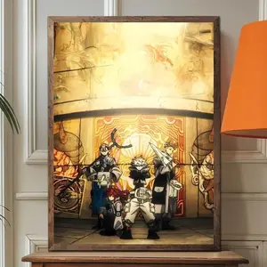 Gachiakuta Anime Poster – Dark Fantasy Manga Wall Art, Graffiti Style Anime Print, Otaku Room Decor, Japanese Anime Artwork