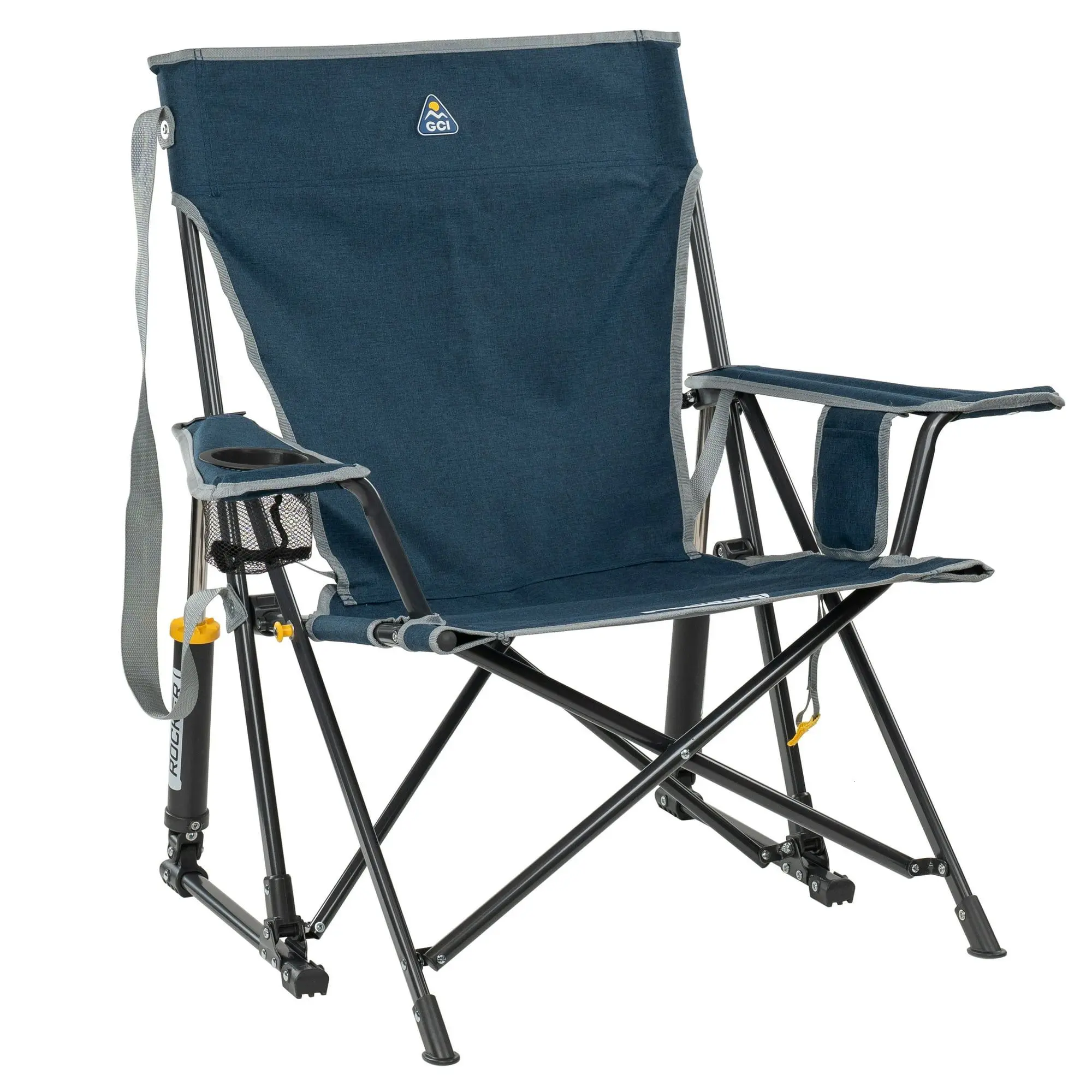 GCI Outdoor Kickback Rocker Low Profile Rocking Camp Chair
