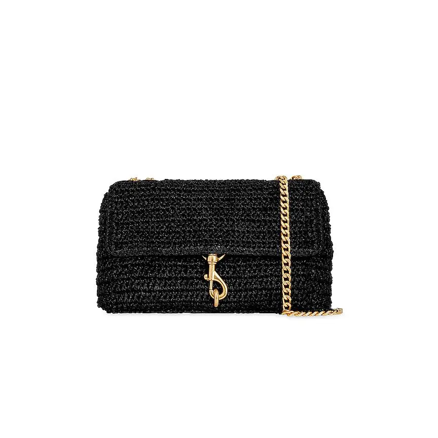 Rebecca Minkoff Edie Medium Crossbody in Black