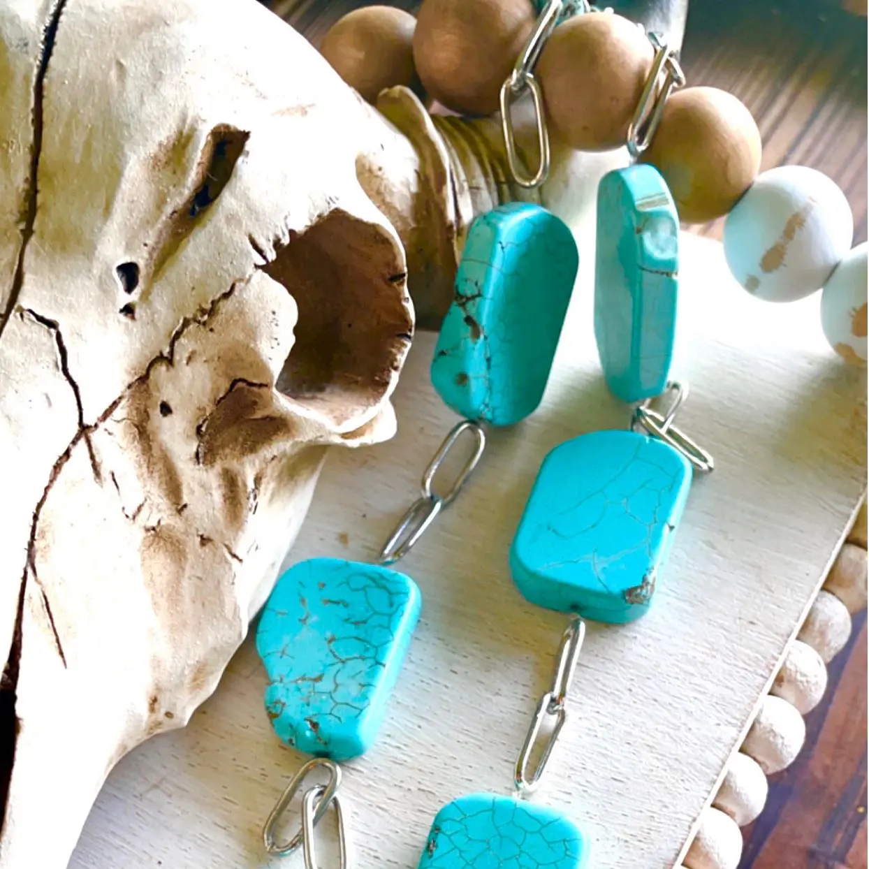 Turquoise Chunky Necklace
