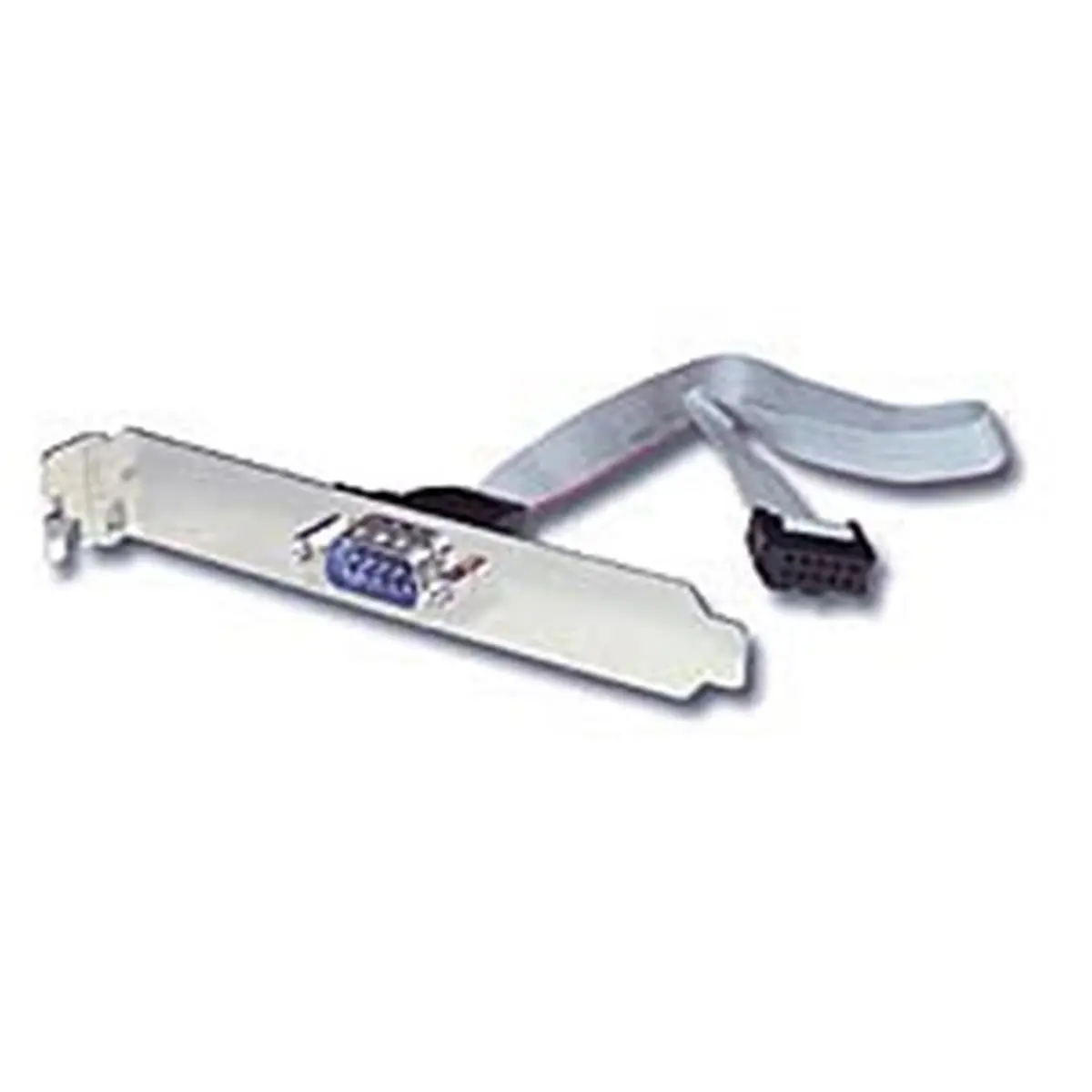 212 MAIN DB9M Type Male Serial Add-A-Port Adapter - Crossed Configuration, with Mounting Bracket, Male Connector