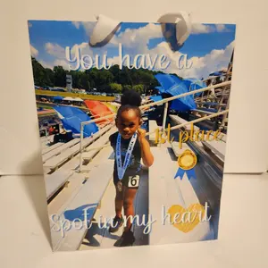 Custom photo gift bag
