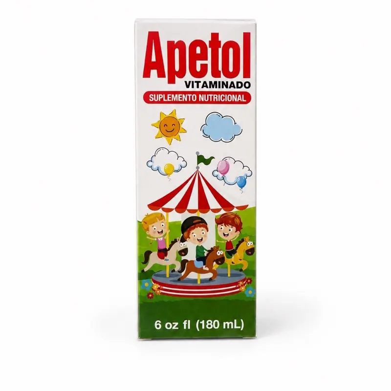 Apetol Vitaminado Liquid Dietary Supplement, 6 fl oz