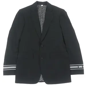 Pre-owned BURBERRY Polyester Small Leather Goods Tailored Jacket Jacket