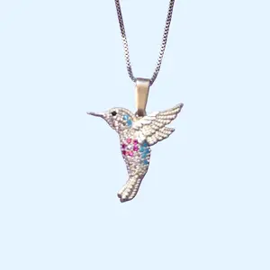 .925 Humming bird Pendant