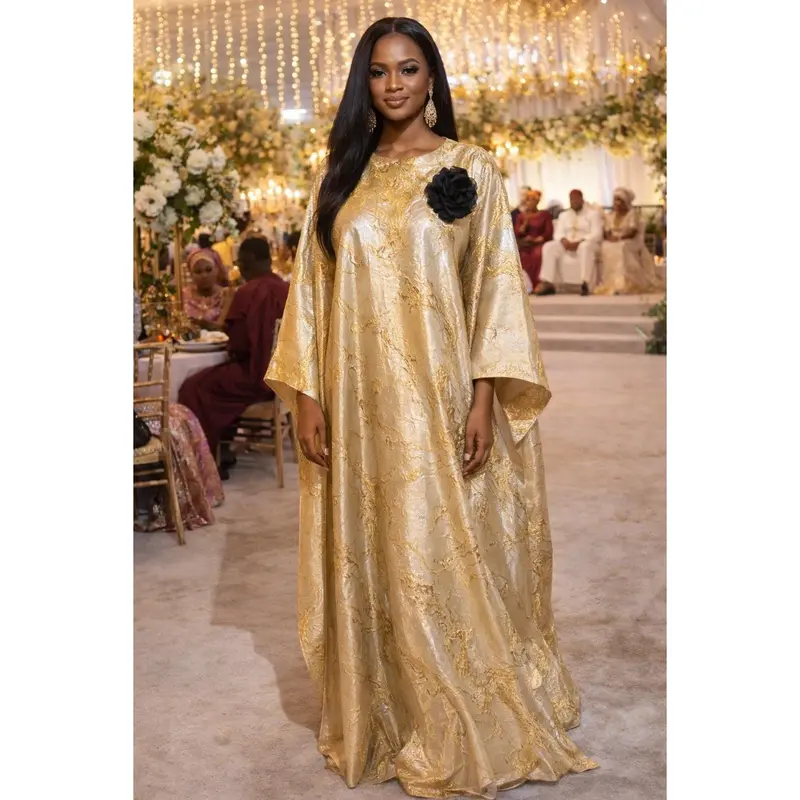 gold african bridesmaid dresses - TikTok Shop