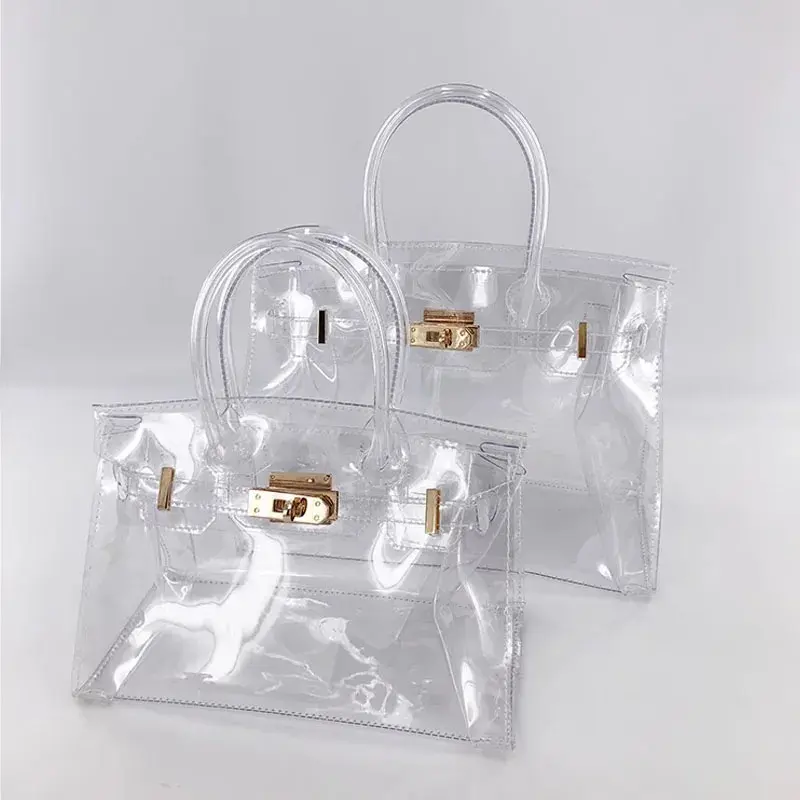 Transparent Sweet Handbag Laser Holographic Cool Fashion Colorful Shoulder Bag Valentine's Day Gift