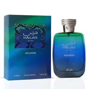 Hawas Atlantis Eau De Parfum Spray 100ml (3.4 Oz) By Rasasi Edp Scents Fragrances Perfumes