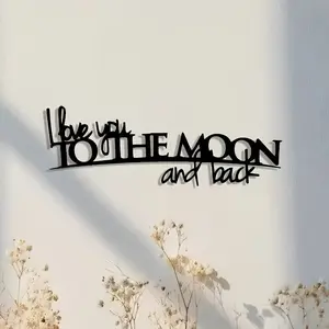 1pc Fine Manufacturing: I Like You Metal Plaques, Halloween Abstract Art, Christmas Elegant Design, Wall Artworks, Craft Signage Wall Decoration, Suitable for Office, Home Living Room, Bedroom, Terrace, Kitchen, Courtyard Walls