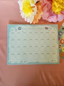 Magnetic Potty Training Chart, Daily Memo Pad (25 sheets)