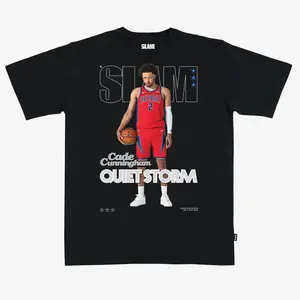 SLAM Cover Tee - Cade Cunningham (SLAM 238), Size S - 3XL, Casual Classic Sport Cotton Tee