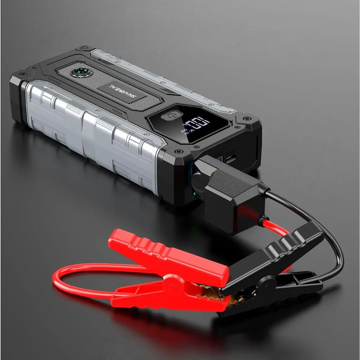 4000A Portable Car Jump Starter, Heavy Duty Battery Jump Pack for 10L Gas 8L Diesel Vehicles