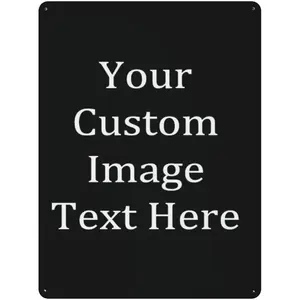 Custom Metal Sign Personalised Tin Signs Waterproof Aluminum Sign Vintage Vertical Poster Plaque Sign for Art Wall Home Room Decor Gift Ideas 12"x16"
