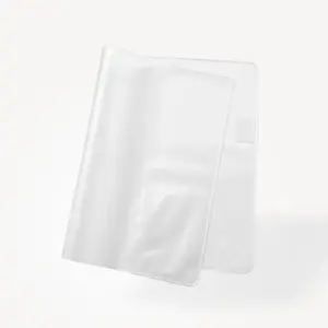Frosted Clear Sleeve - for your planner and journal, with pockets and pen loop, book cover