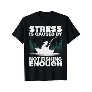 Funny Fishing Design For Men Women Bass Fly Fishing Lovers Gifts Unisex T-Shirt