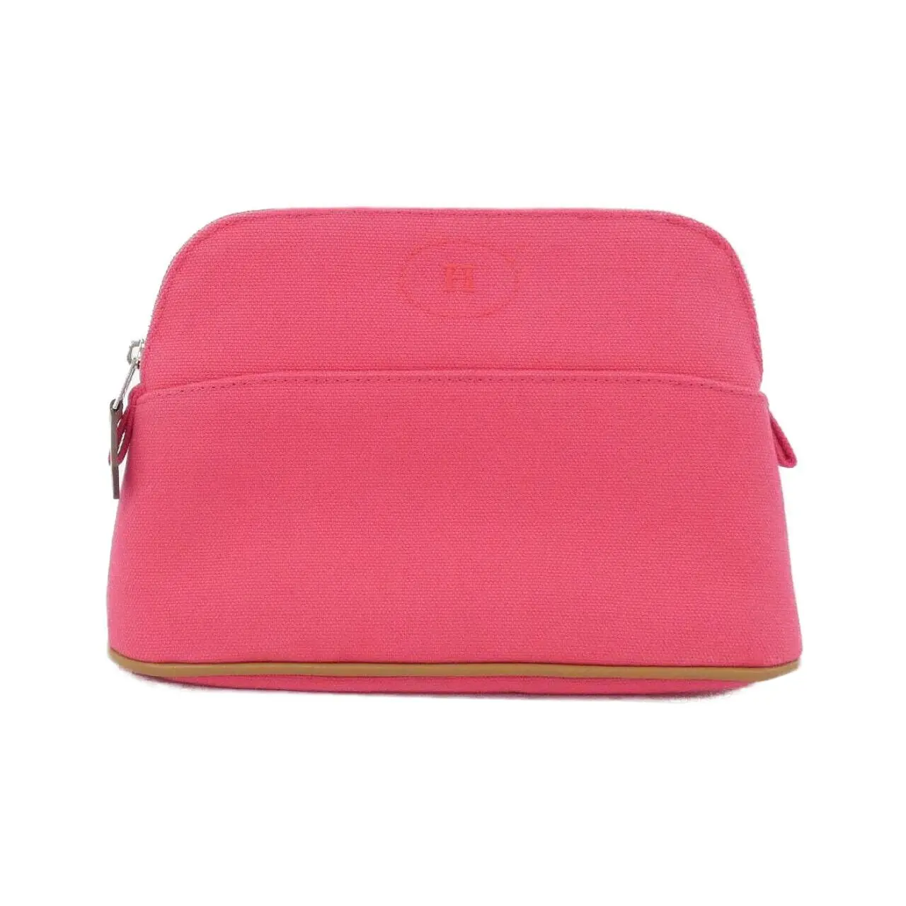 Pre-owned HERMÈS Canvas Small Leather Goods Hermes Bolide Mini Pouch