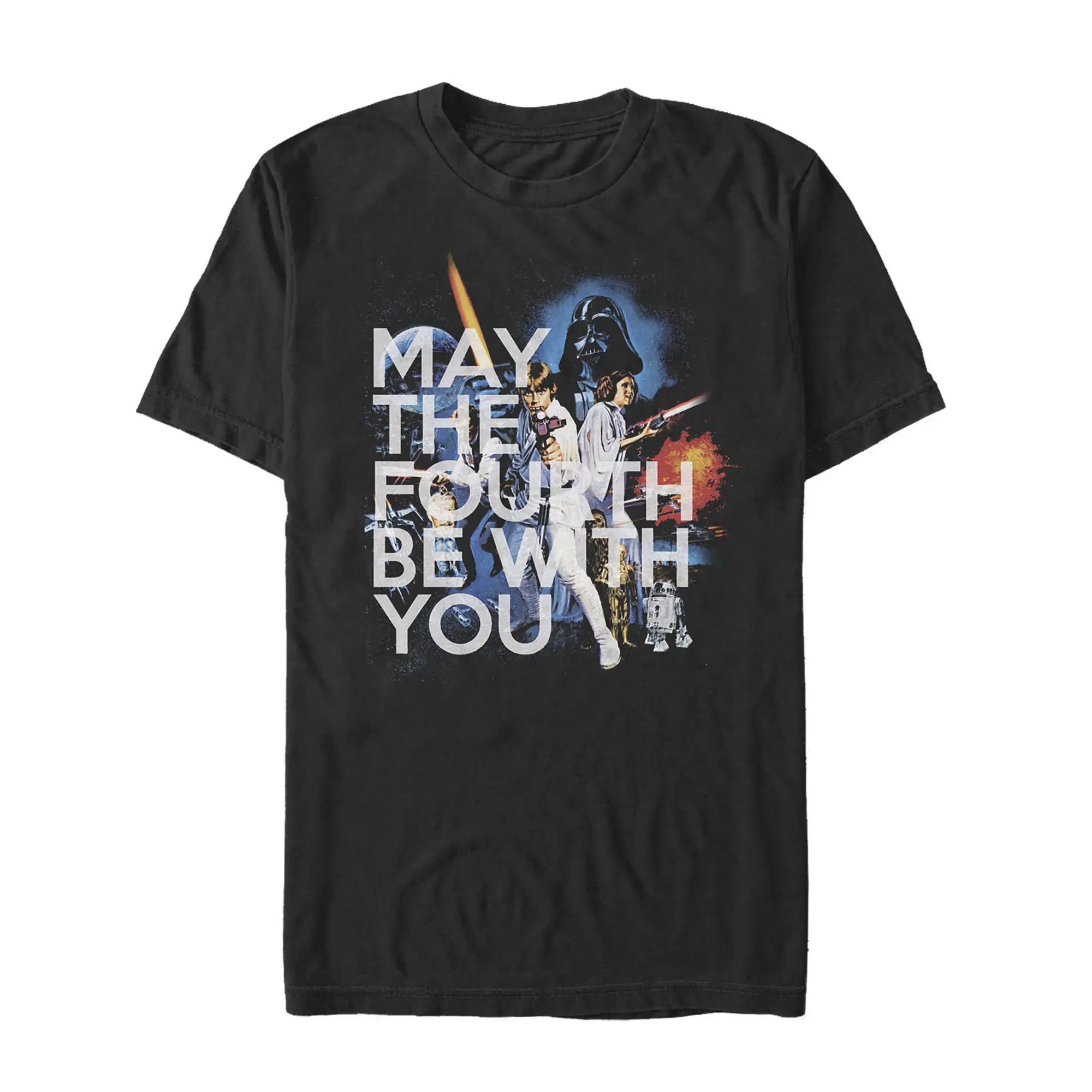 Men's Star Wars May the Fourth Classic Scene T-Shirt