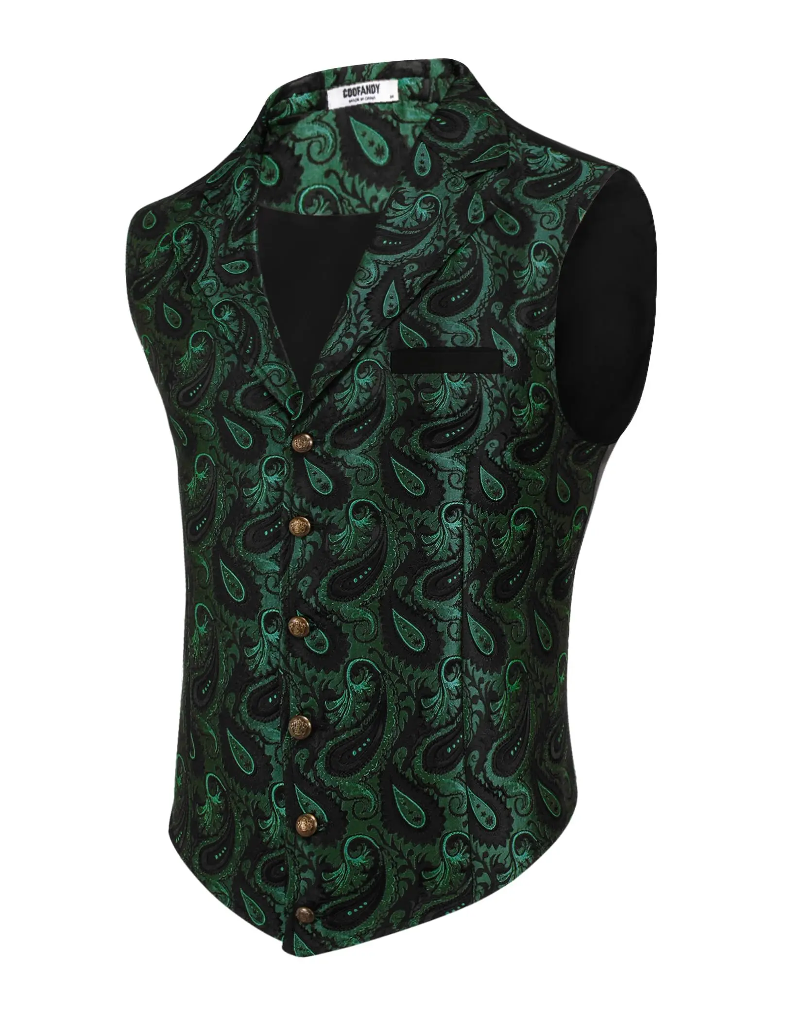 Green Paisley