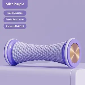 2pcs Luxury High-End Foot Fascia Wheel All Feet Massager Muscle Release Arch Support Yoga Injury Home Workout Tool