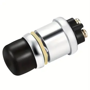 Car engine push start button switch - easy one-button ignition, diesel engine waterproof JK260 ship truck horn one-button start start button switch
