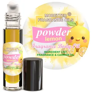 MOBETTER FRAGRANCE OILS Powder Lemon Fragrance Body Oil for Unisex Adult