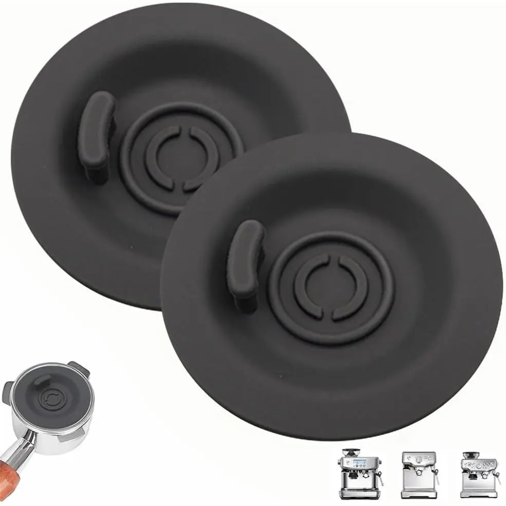 2 Pack Espresso Backflush Cleaning Disc 54mm for Breville Cleaning Disc for Breville Espresso Machine Accessories BES870XL/ 878/860/ 880/810/ 840 Compatible with Clean Tablets