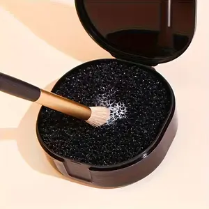 Makeup Brush Cleaning Set, Makeup Brush Cleaning Sponge, Eyeshadow Brush Set, Dry Wash Makeup Brushes, Sponge Brush Cleaner, Cleansing