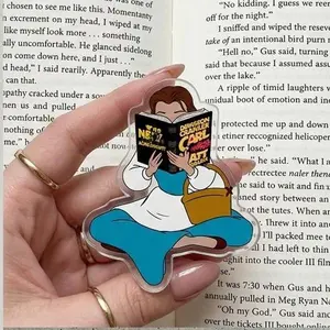 Bookish Princess MagSafe Phone Grip - Reading Girl Aesthetic - Bibliophile Gift for Book Lovers - Cottagecore Phone Accessory - Librarian Life Tech Decor - Cute Reader Phone Stand Holder