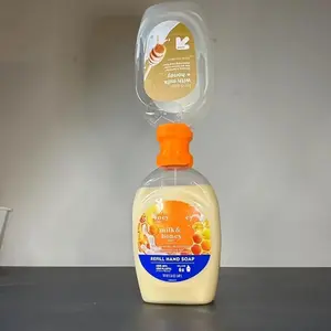 New Liquid Soap Bottle Converter Adapter for Easy Filling, Time-Saving Reusable Funnel for Shampoo, Body Wash, and Dish Soap