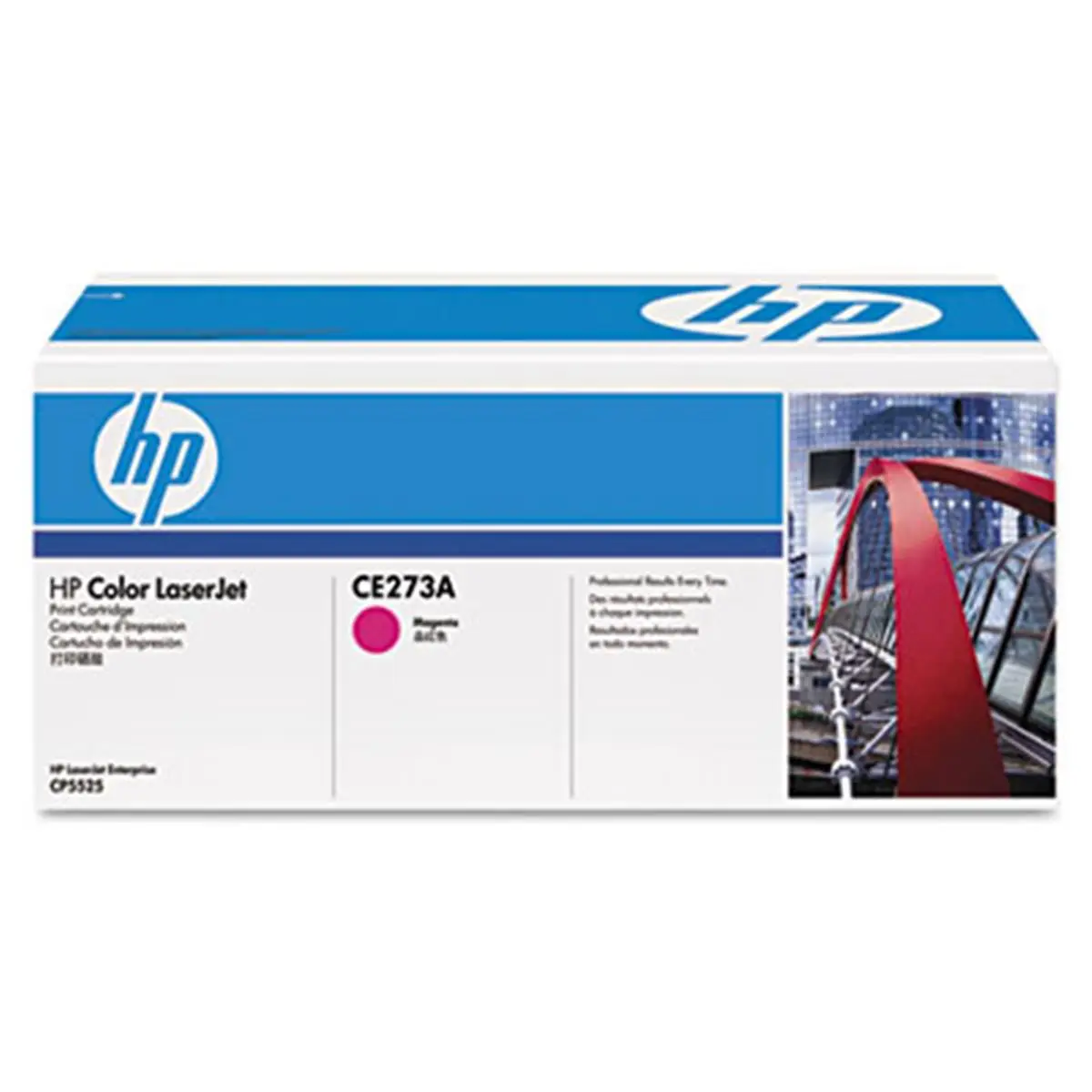 HP CE273A High Yield Magenta Toner Cartridge - 15000-Page Yield - Compatible with Select HP Printers