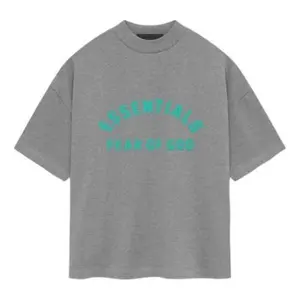 Fear of God Essentials SS24 Crewneck T-Shirt 'Dark Heather Oatmeal' 125SP242003F Fear of God Essentials SS24 Crewneck T-Shirt 'Dark Heather Oatmeal' 125SP242003F