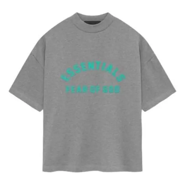 Fear of God Essentials SS24 Crewneck T-Shirt 'Dark Heather Oatmeal' 125SP242003F Fear of God Essentials SS24 Crewneck T-Shirt 'Dark Heather Oatmeal' 125SP242003F