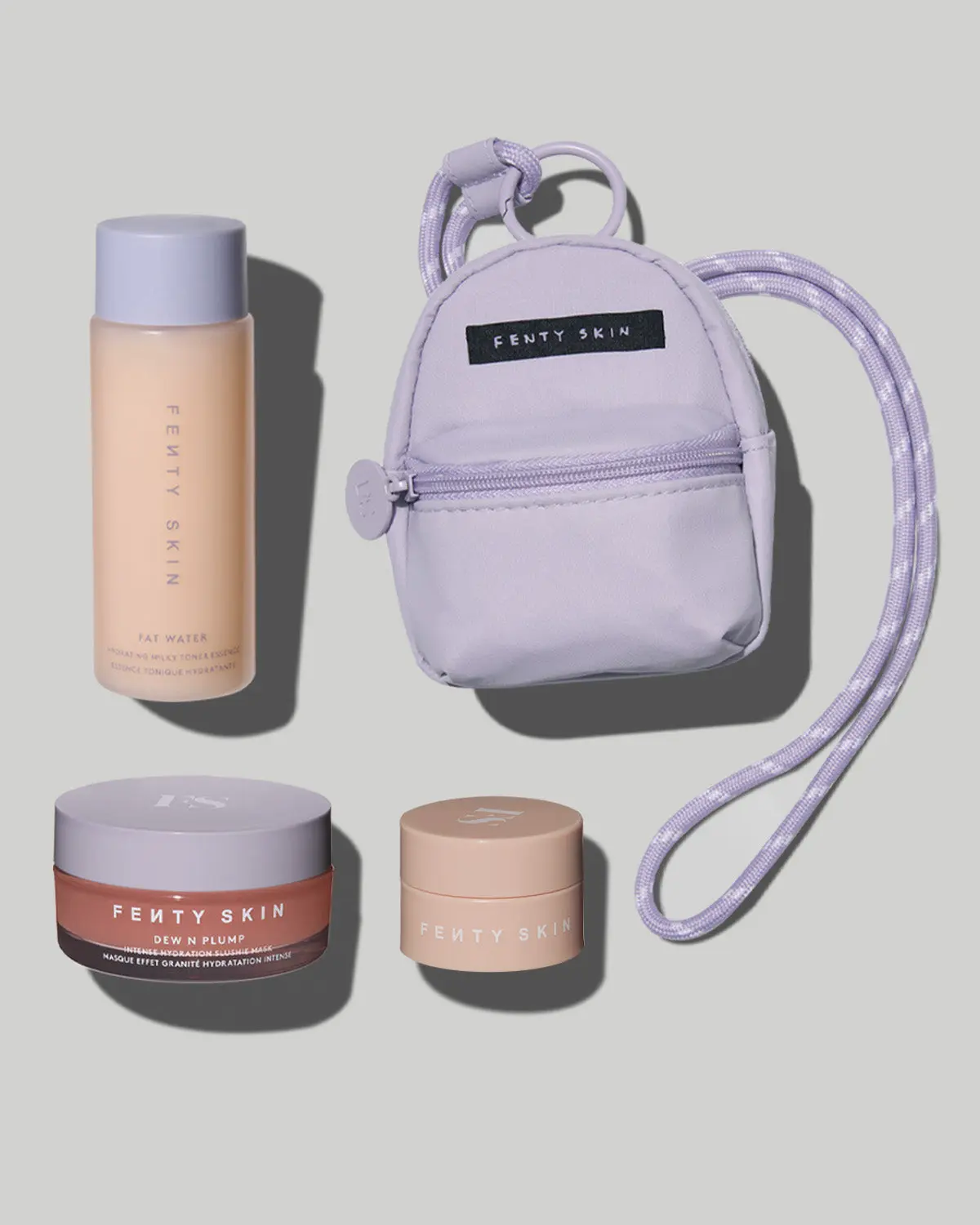 Fenty Skin Quench Kit Mini 3-Piece Hydrating Skincare Set + Bag