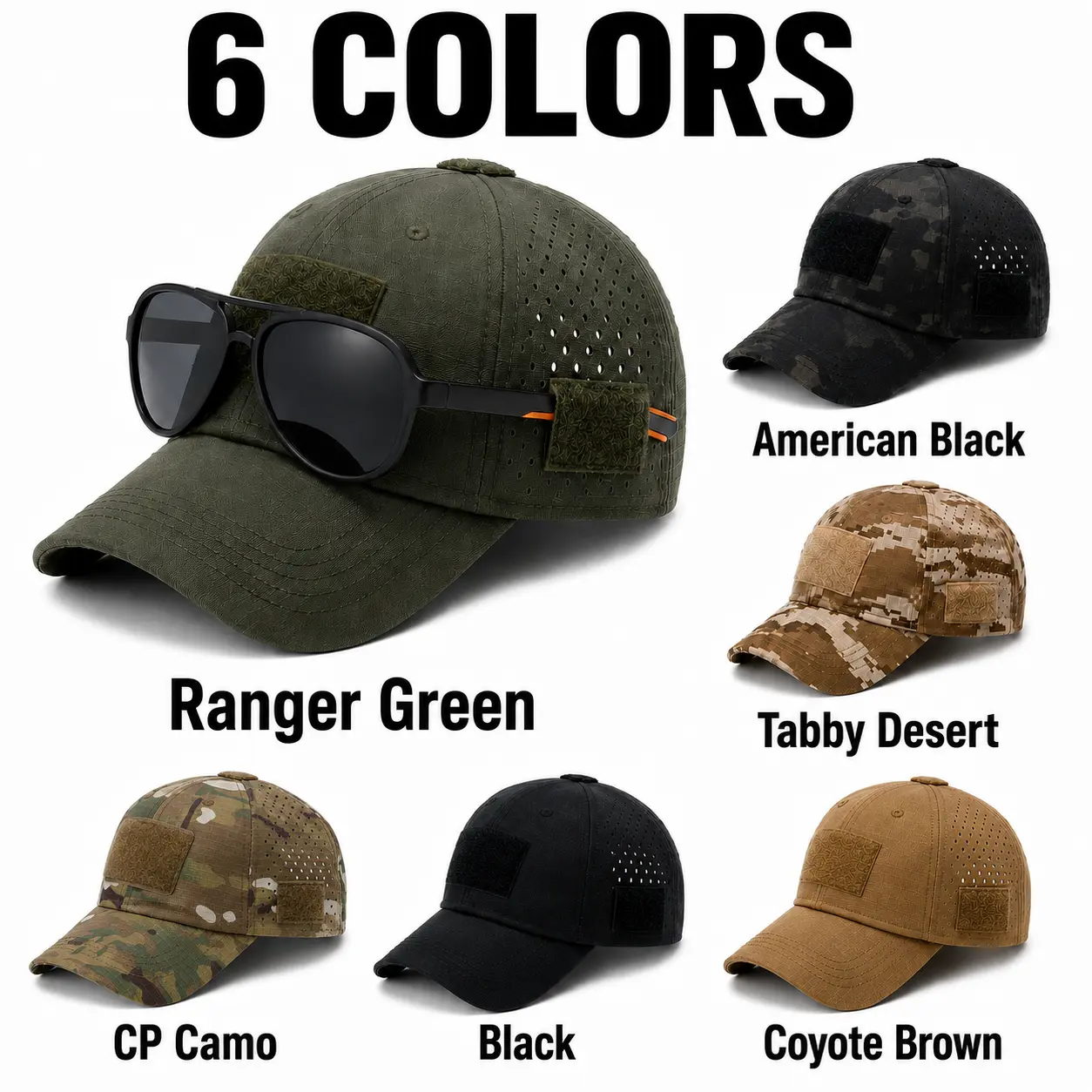 New sports and leisure breathable camouflage baseball cap men's military fan visor tactical hat military training cap