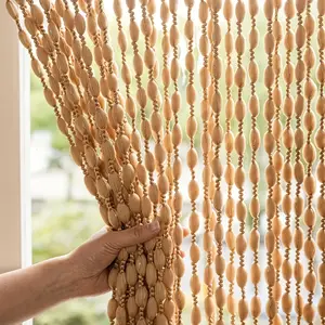 Beaded Curtain Door String 1 Count for Doorways String Curtains Door Tassels Design Hanging Fringe Room Divider Window Hallway Wall Closet Privacy Decor Interior Accessories