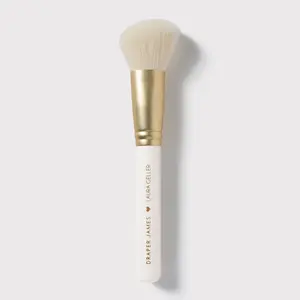 Laura Geller x Draper James Limited Edition Angled Blush Brush, for Natural Contouring and Sculpting